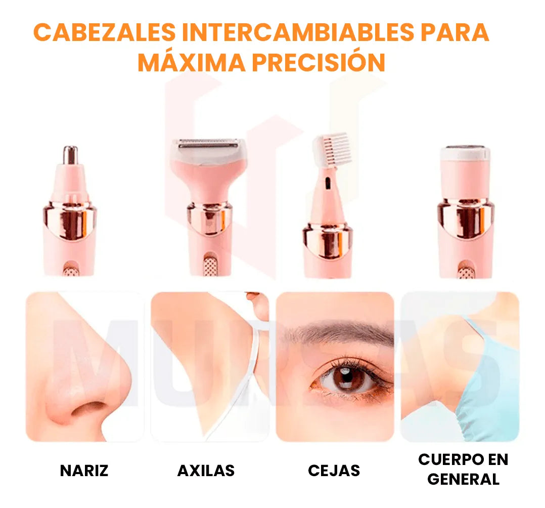 Depiladora 4 En 1 | Nueva piel. Nueva energía. Nueva tú.