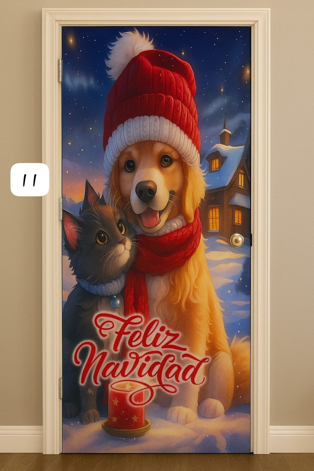 Forro Navideño – Transforma tu Entrada en Navidad