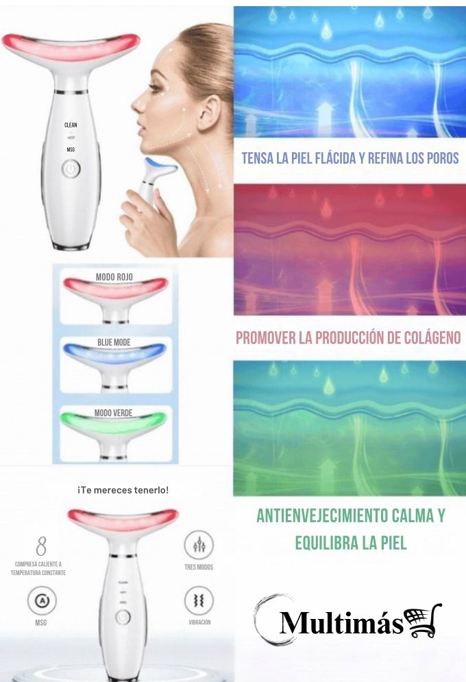 MASAJEADOR FACIAL REDUCTOR DE ARRUGAS