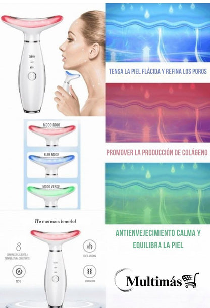 MASAJEADOR FACIAL REDUCTOR DE ARRUGAS