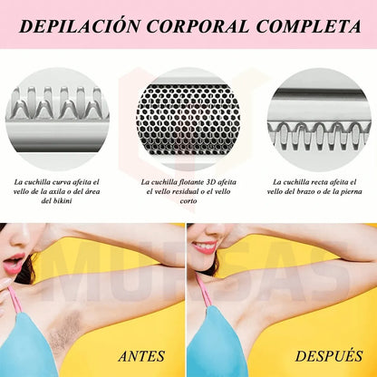 Depiladora 4 En 1 | Nueva piel. Nueva energía. Nueva tú.
