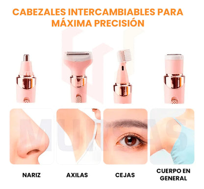 Depiladora 4 En 1 | Nueva piel. Nueva energía. Nueva tú.